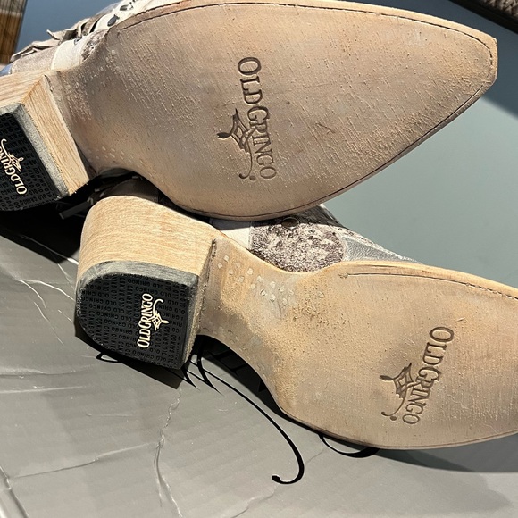 Old Gringo Moira Metallic Silver Ankle Boots - 🐆- Sz. 10 - NWT - Picture 2 of 13